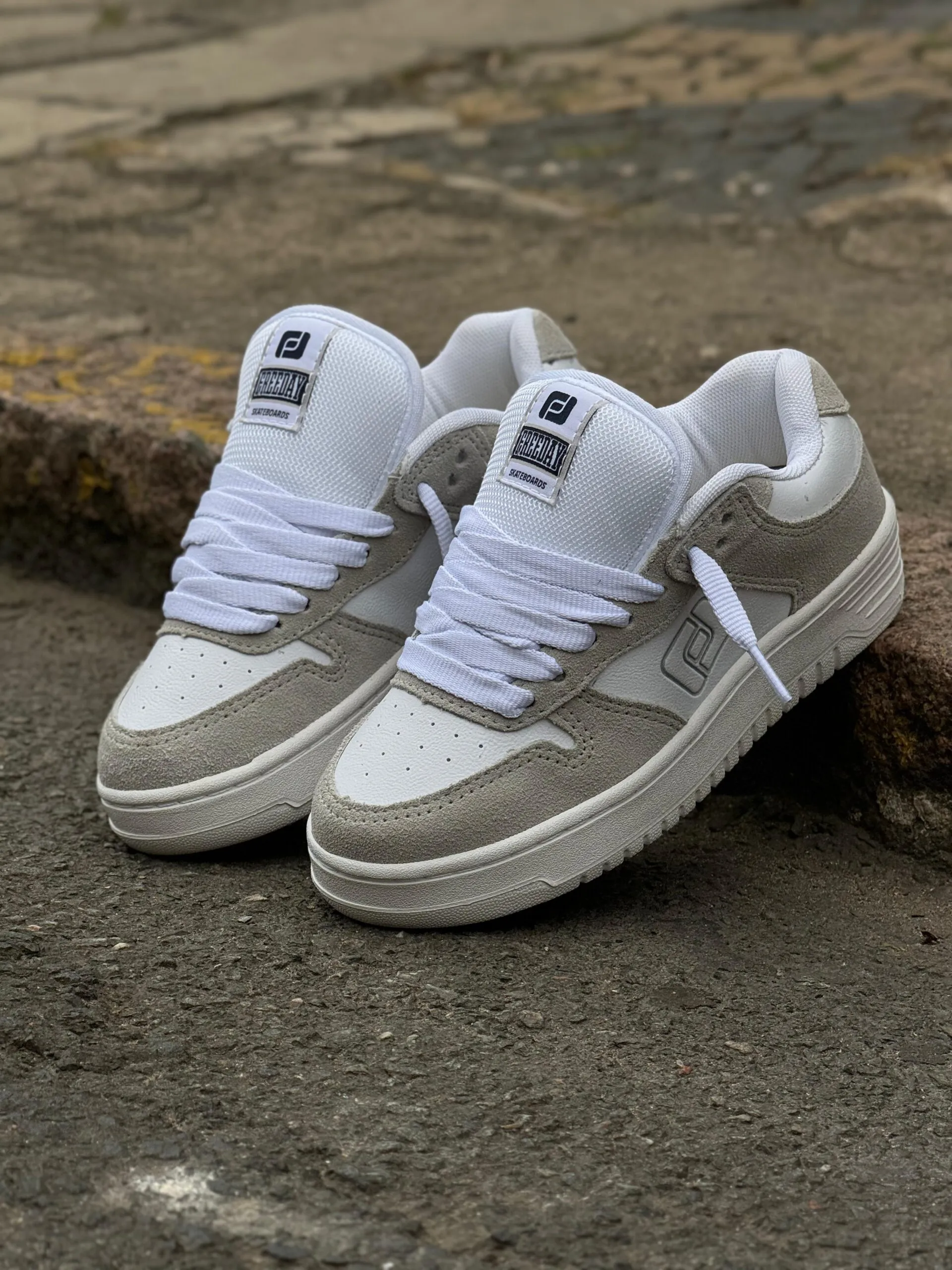 TÊNIS FREEDAY GRANDIR OX CINZA BRANCO - Imagem 2