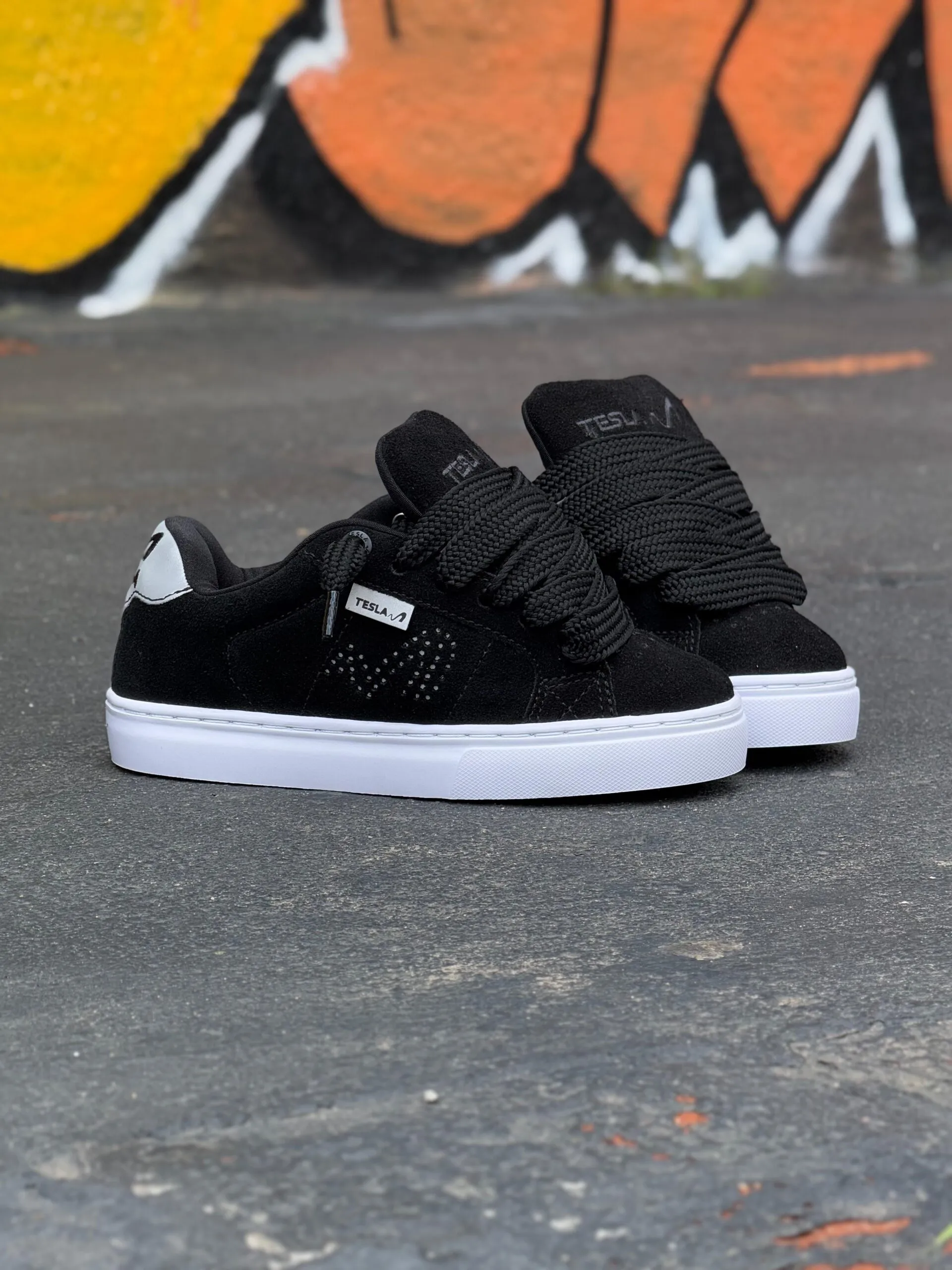 TÊNIS TESLA HERTZ BLACK REFLECT