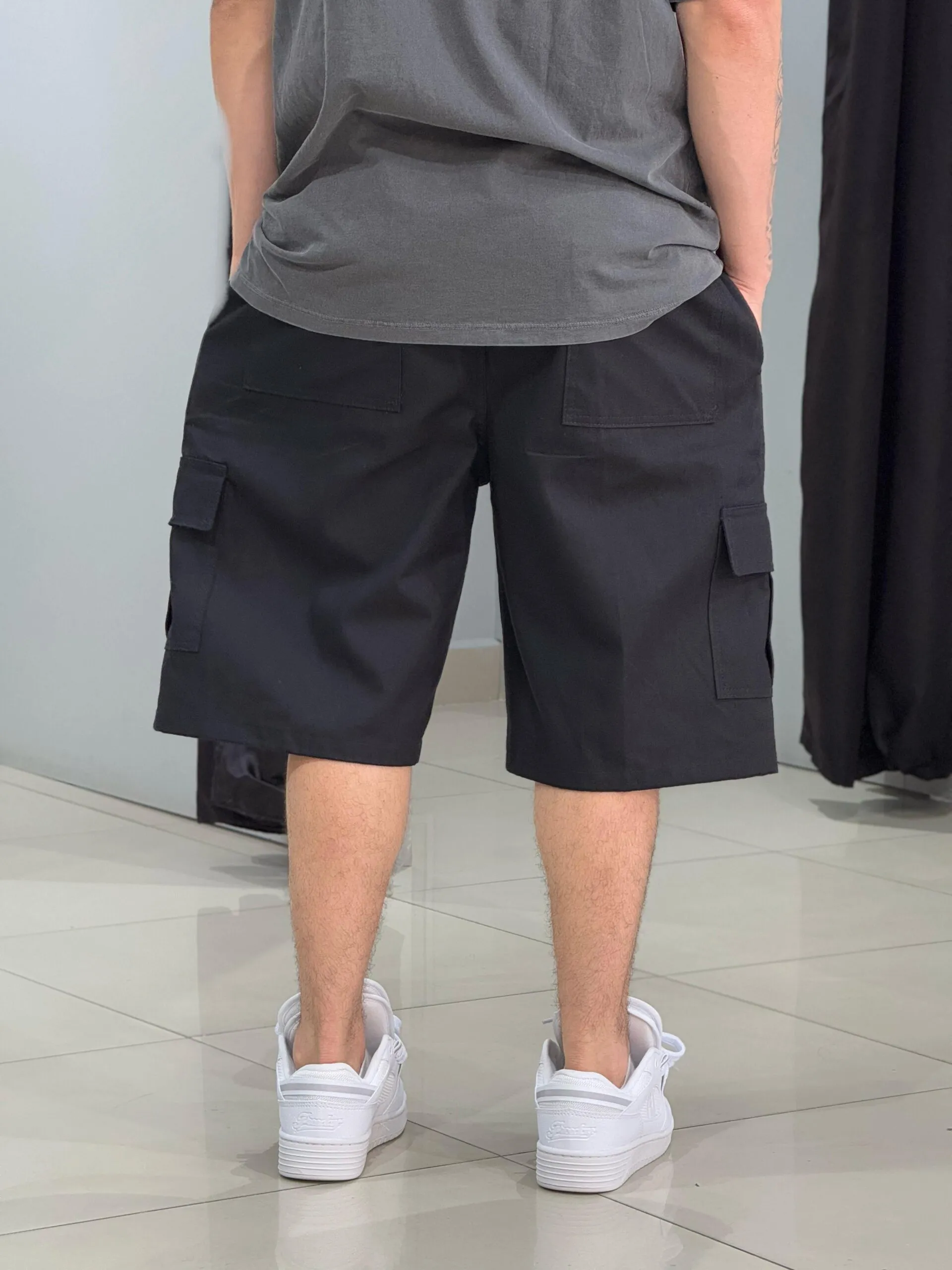 Bermuda Cargo Loko Preto - Imagem 2