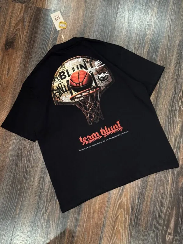 CAMISETA BLUNT OVERSIZED HOOP PRETO