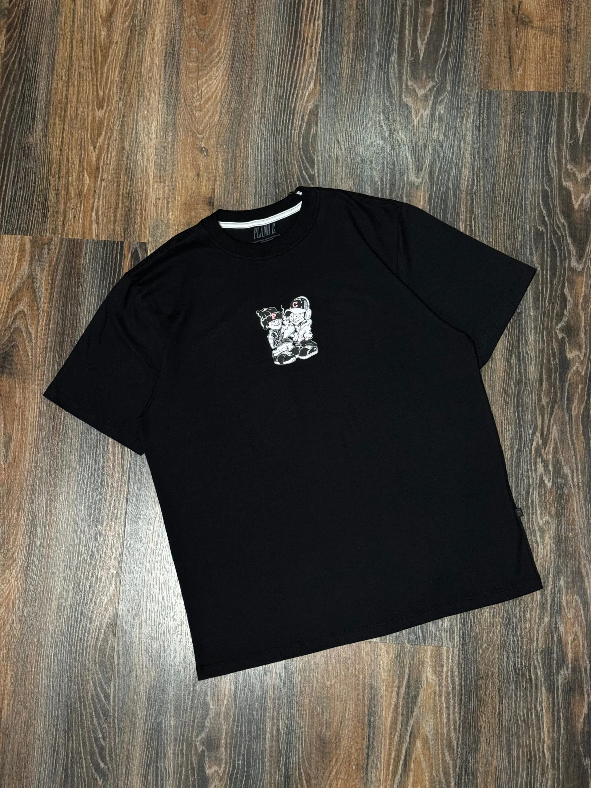 Camiseta Plano C. Homies Preto
