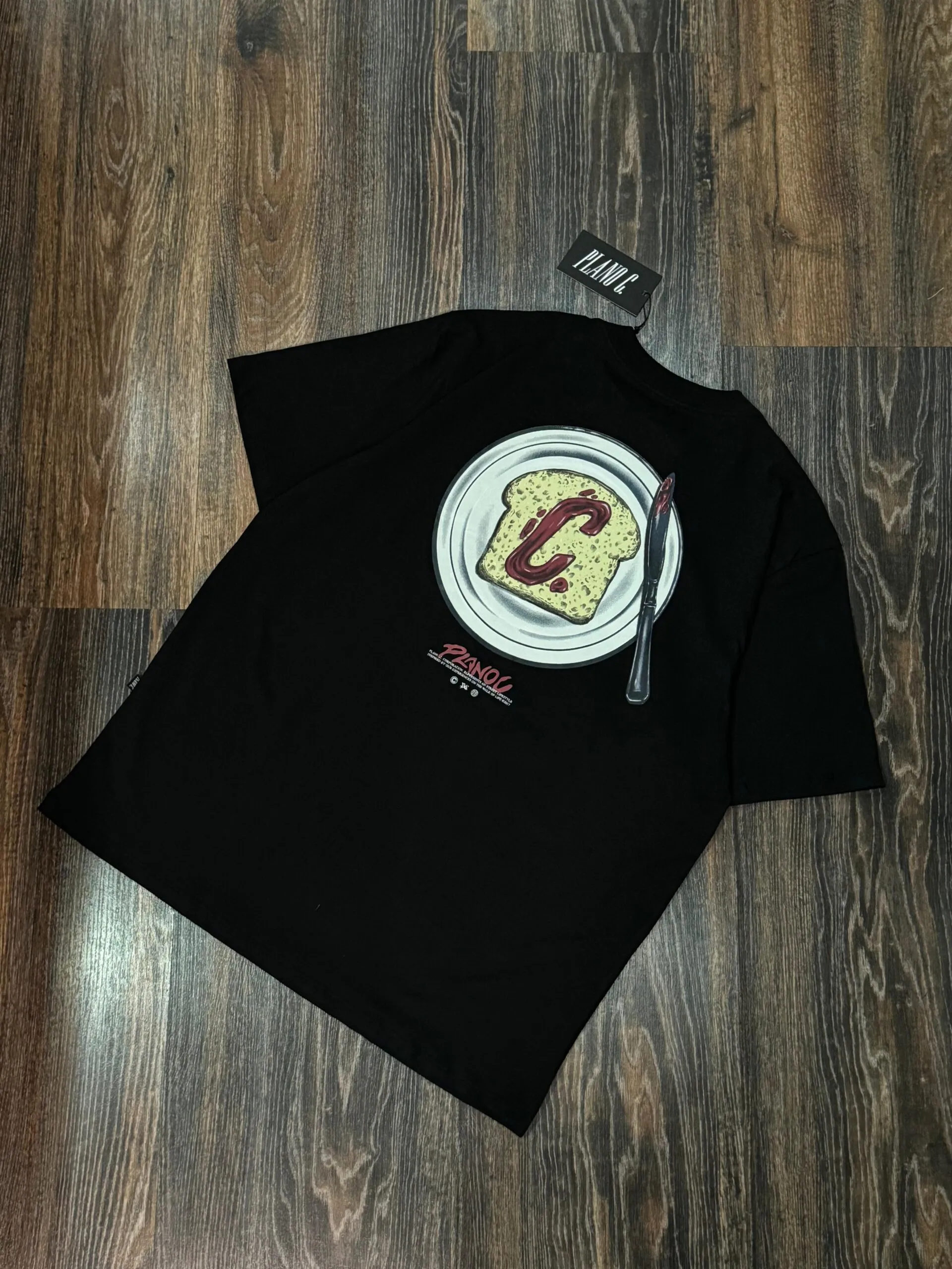 Camiseta Plano C. Jelly Preto