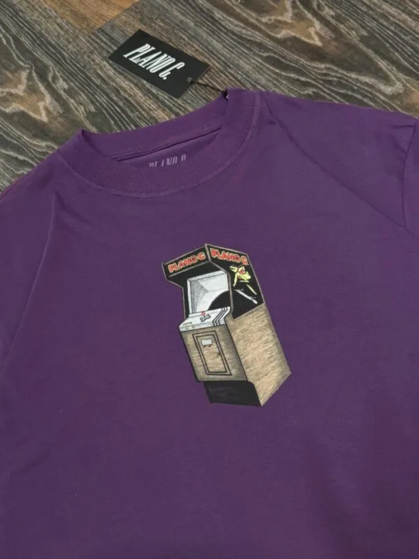 Camiseta Plano C. Arcade Roxo - Imagem 2