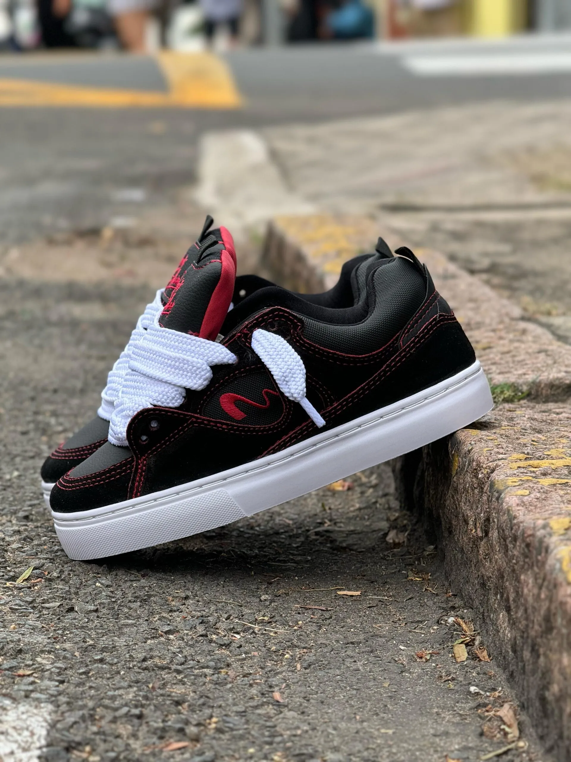 Tênis Tesla Fusion Black Red - Imagem 4