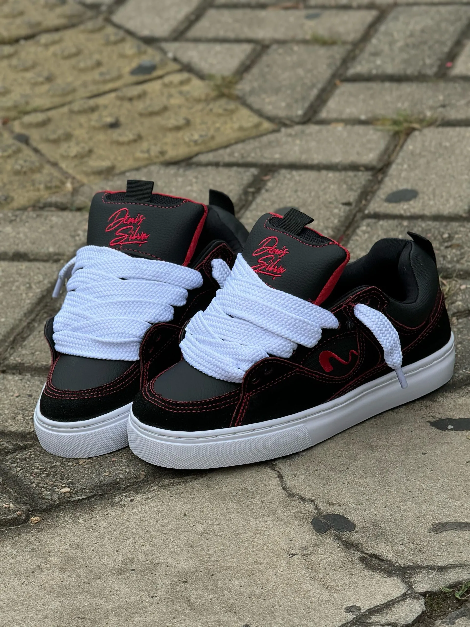 Tênis Tesla Fusion Black Red - Imagem 9