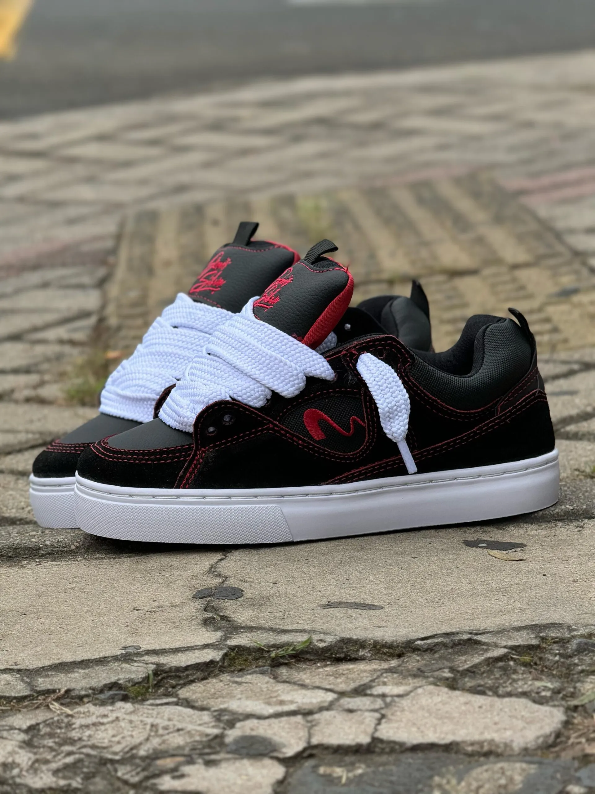 Tênis Tesla Fusion Black Red - Imagem 6