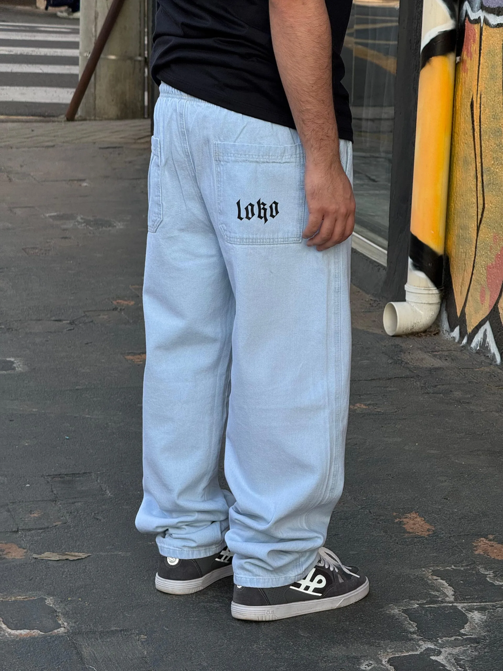 Calça Baggy Loko Jeans Cristal - Imagem 3