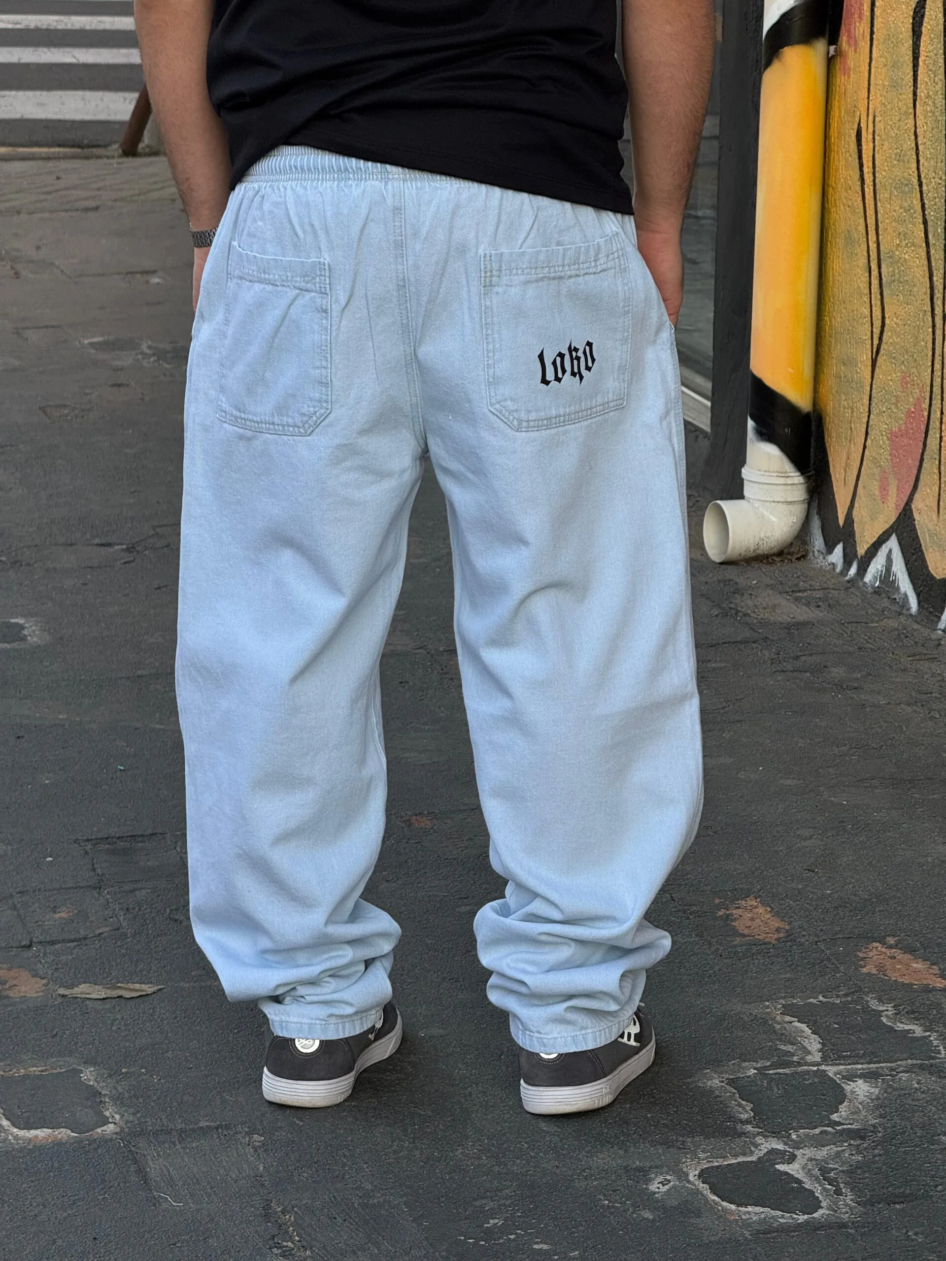 Calça Baggy Loko Jeans Cristal - Imagem 4