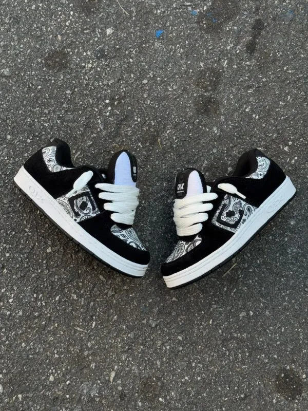 Tenis Qix 90S OG Branco Preto - Imagem 7