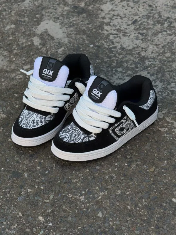 Tenis Qix 90S OG Branco Preto - Imagem 9