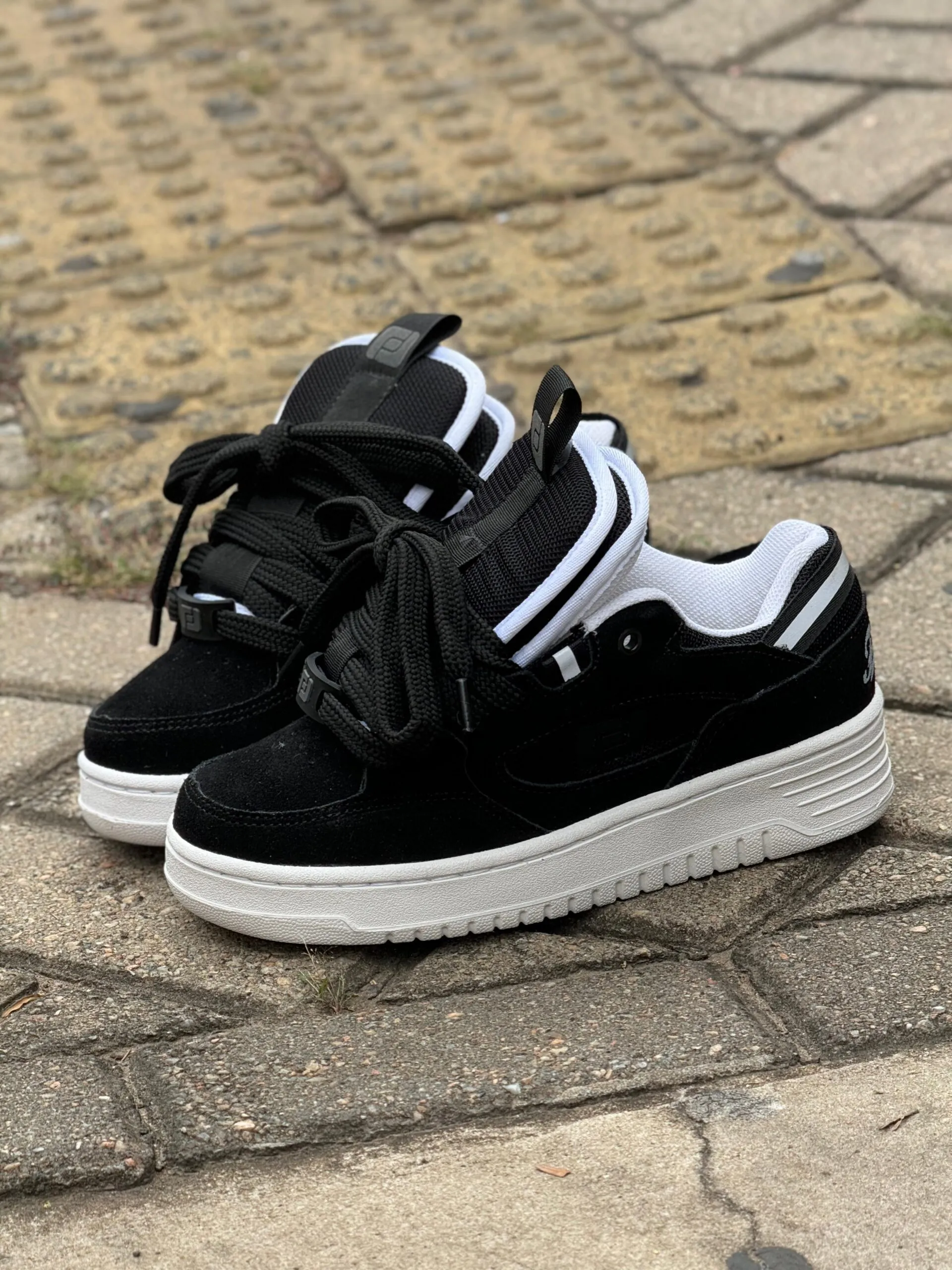 Tenis Freeday Switch Preto Branco - Imagem 5