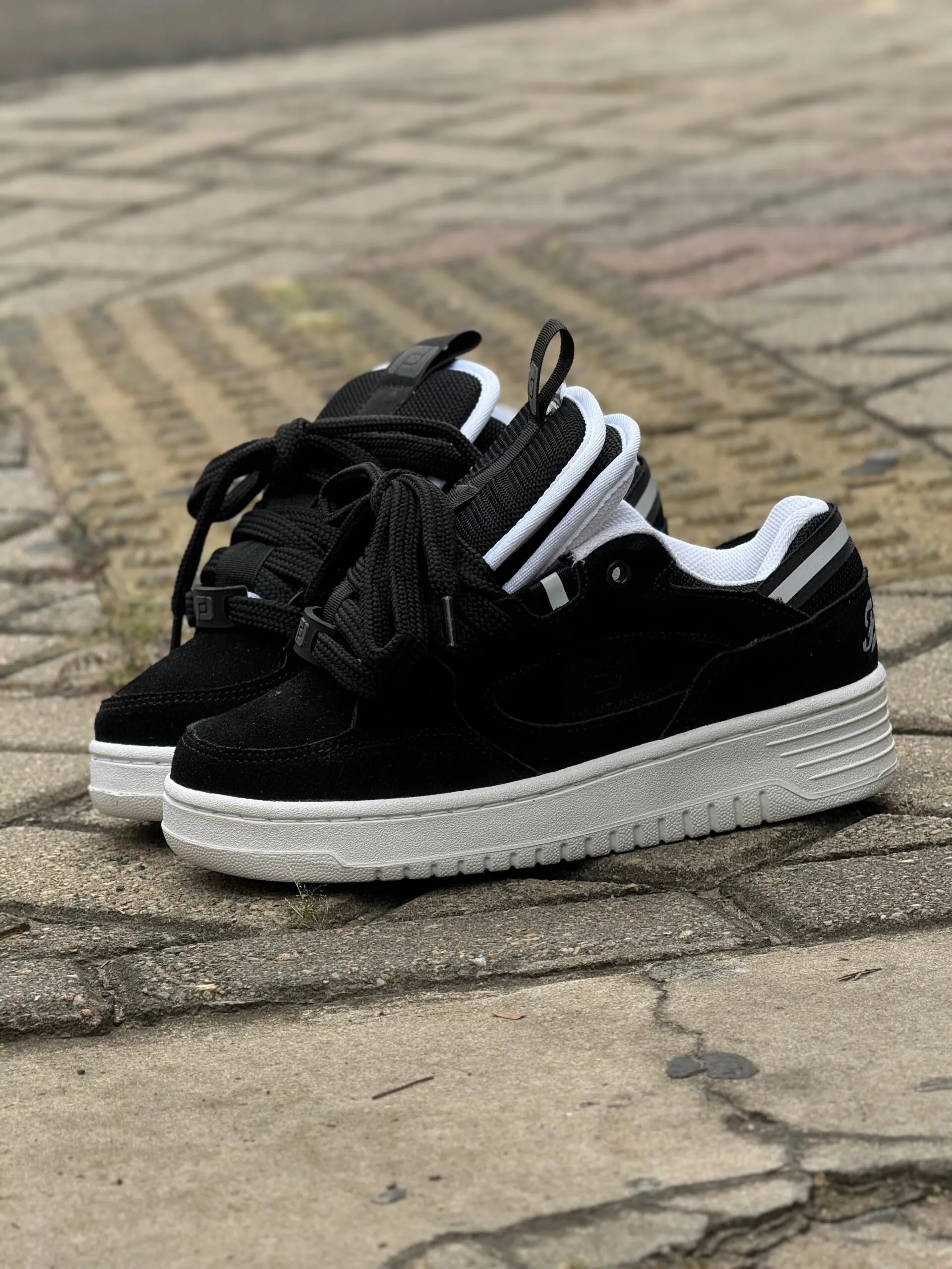 Tenis Freeday Switch Preto Branco - Imagem 7