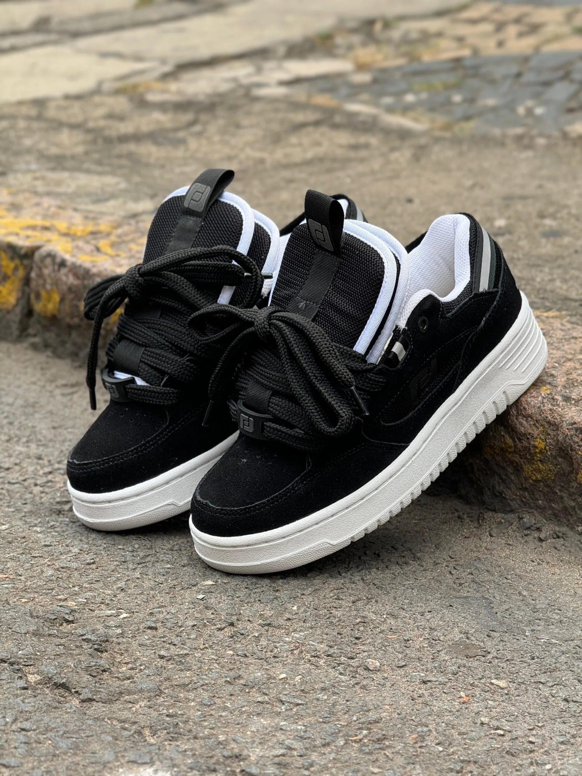 Tenis Freeday Switch Preto Branco