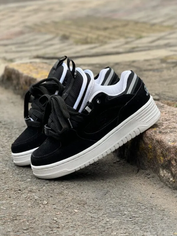 Tenis Freeday Switch Preto Branco - Imagem 4