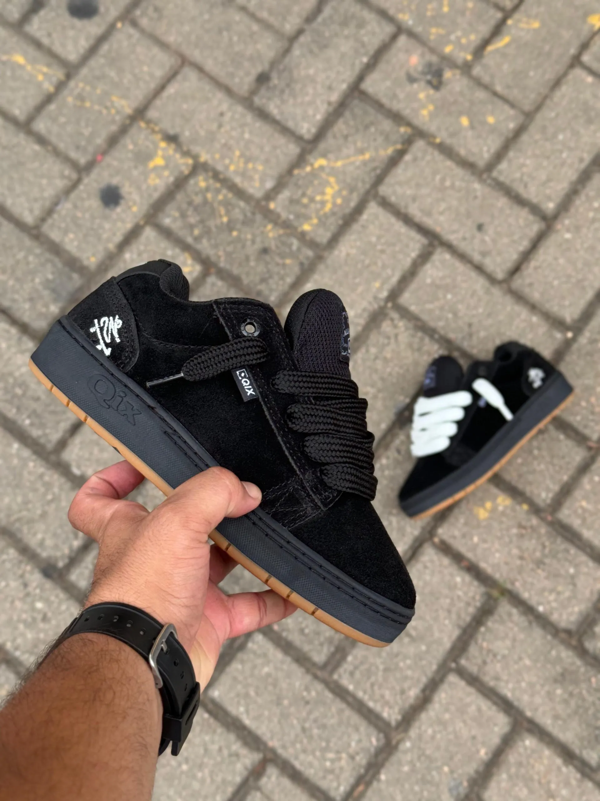 Tenis Qix Allan Mesquita Preto Natural - Imagem 3