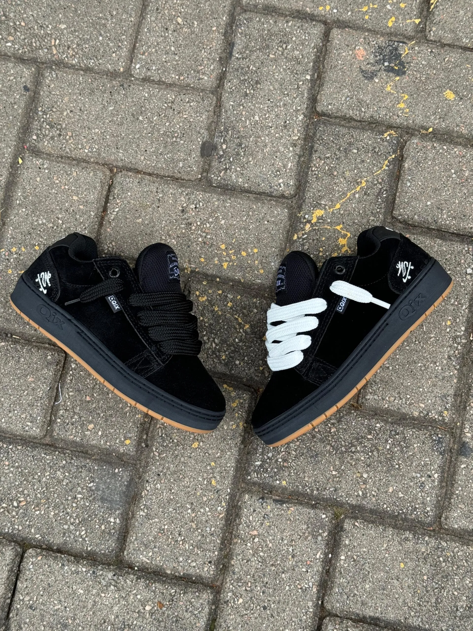 Tenis Qix Allan Mesquita Preto Natural - Imagem 6