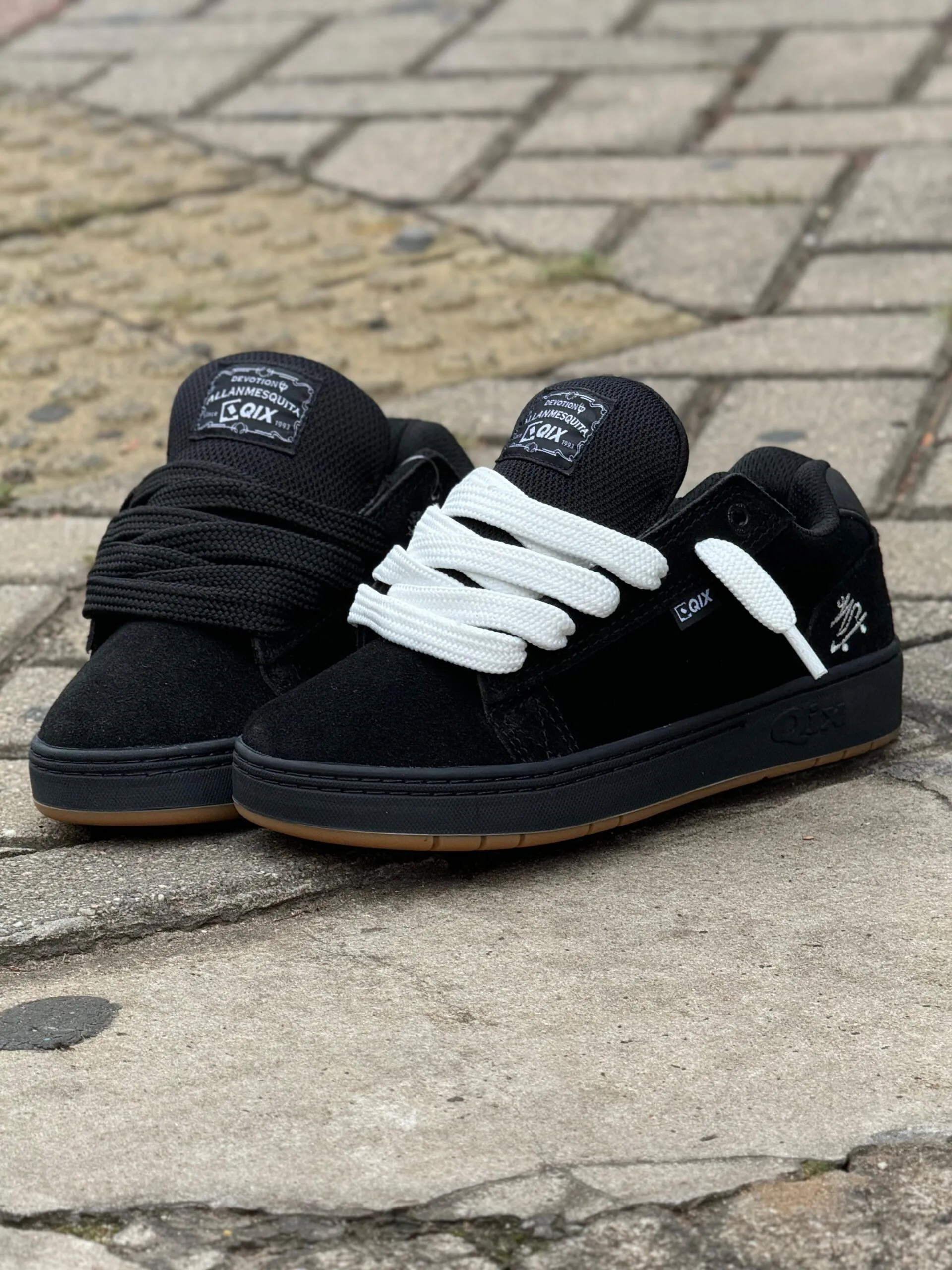 Tenis Qix Allan Mesquita Preto Natural - Imagem 8