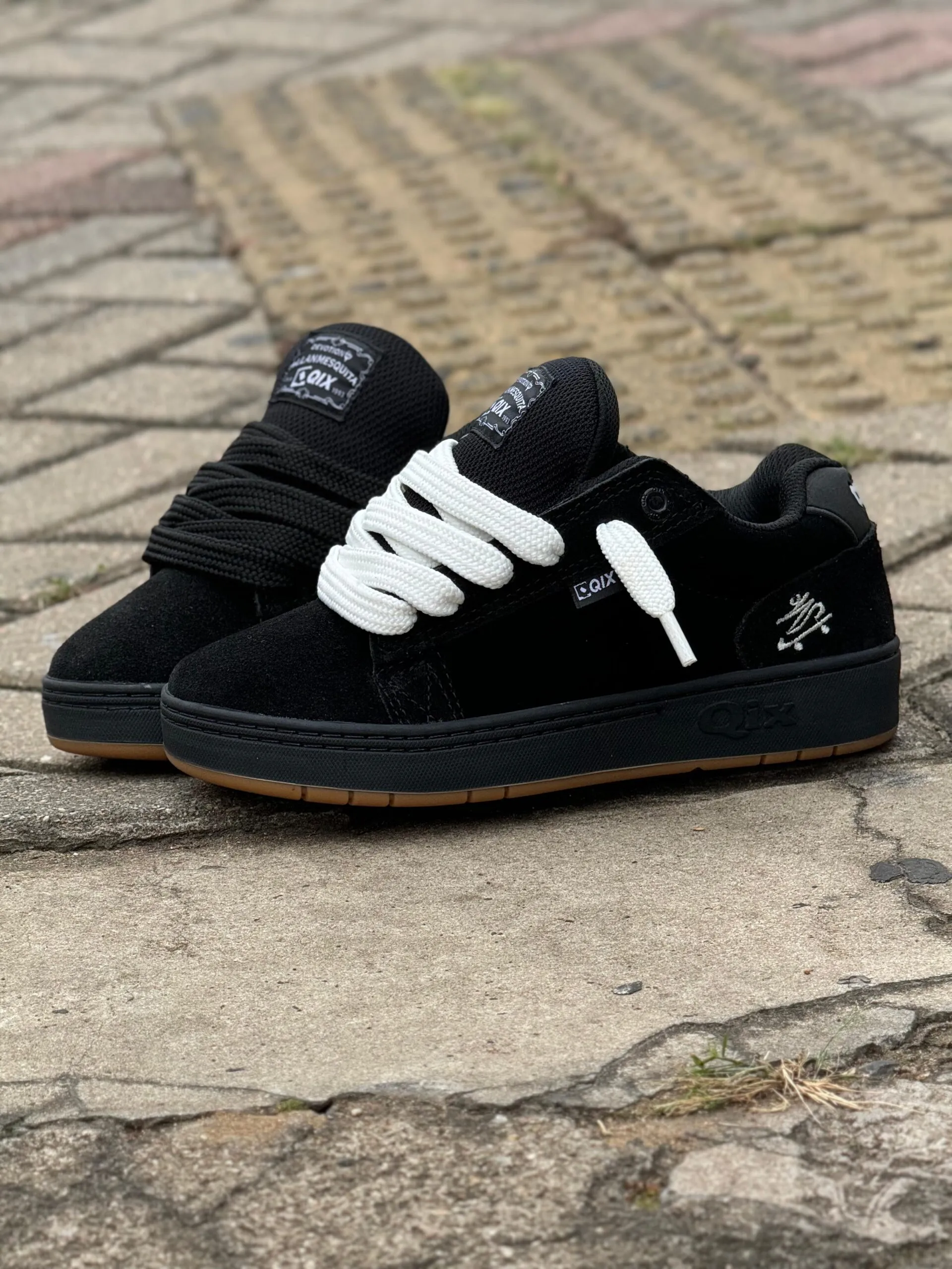 Tenis Qix Allan Mesquita Preto Natural - Imagem 9