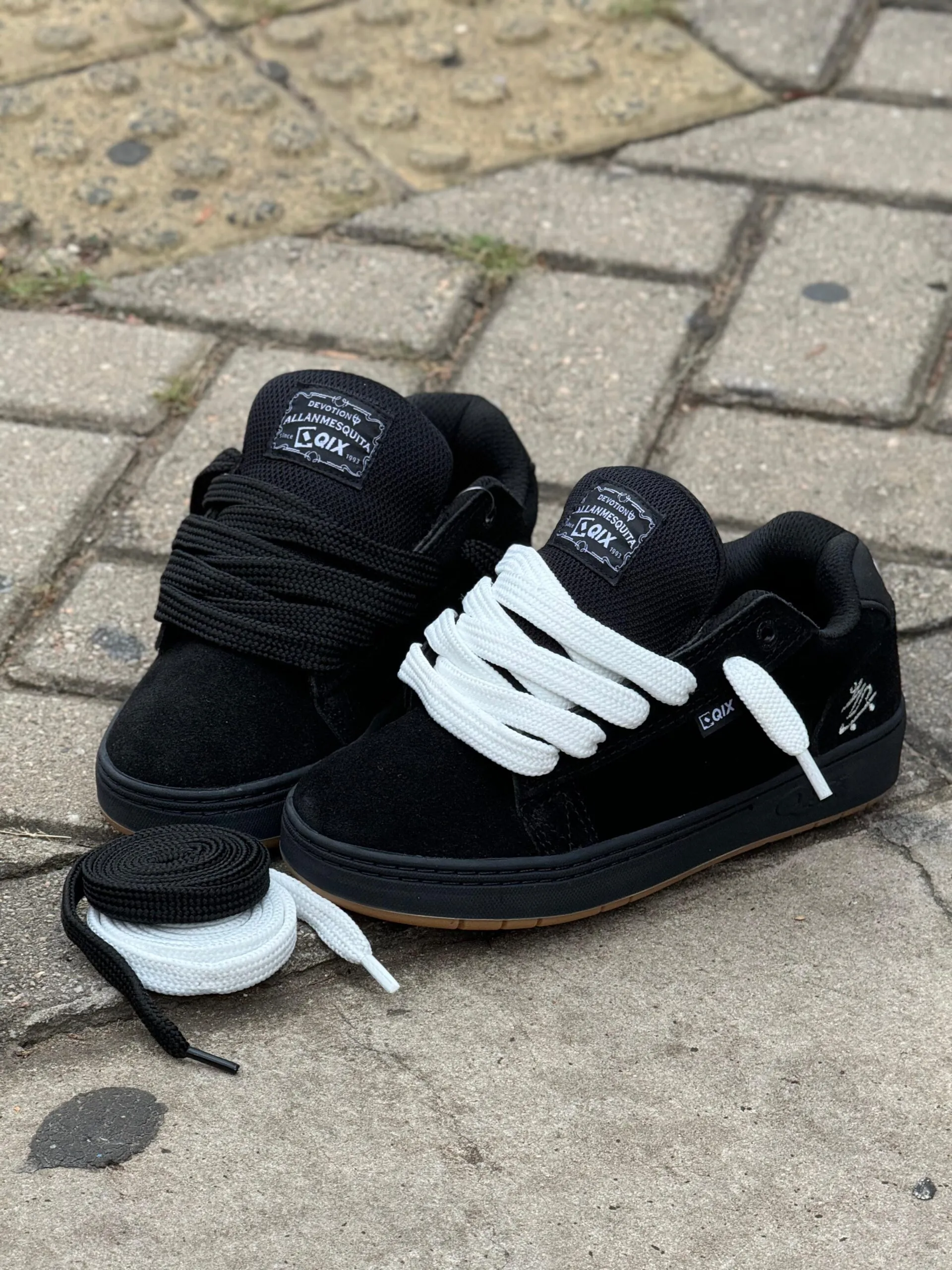 Tenis Qix Allan Mesquita Preto Natural - Imagem 2