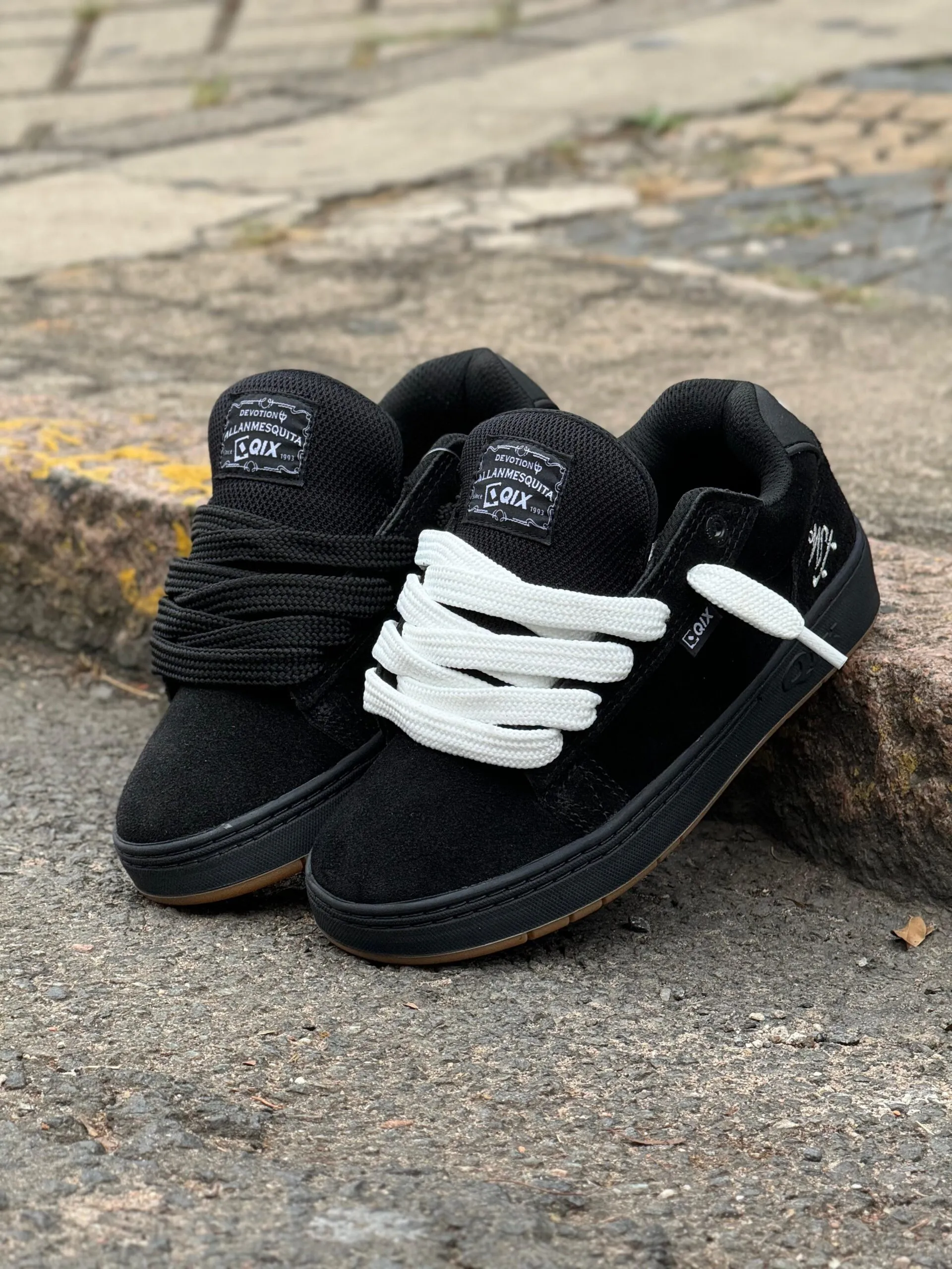 Tenis Qix Allan Mesquita Preto Natural - Imagem 11