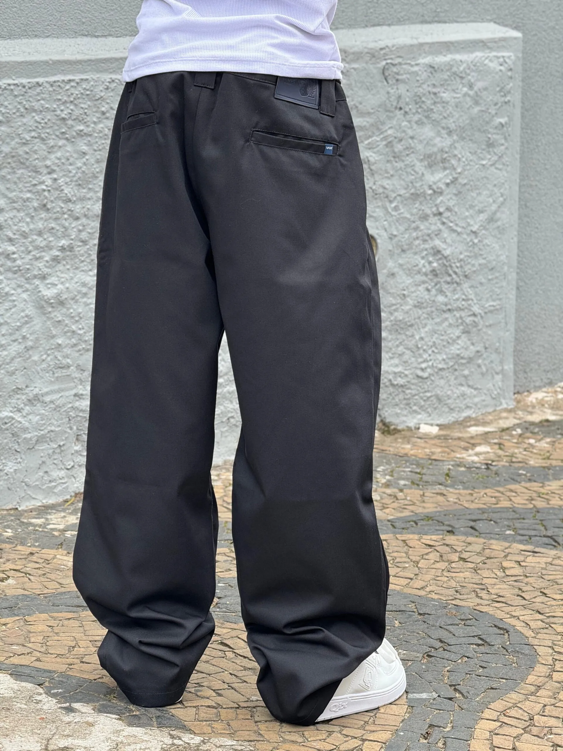 CALÇA CHINO TUPODE PRETA - Imagem 2