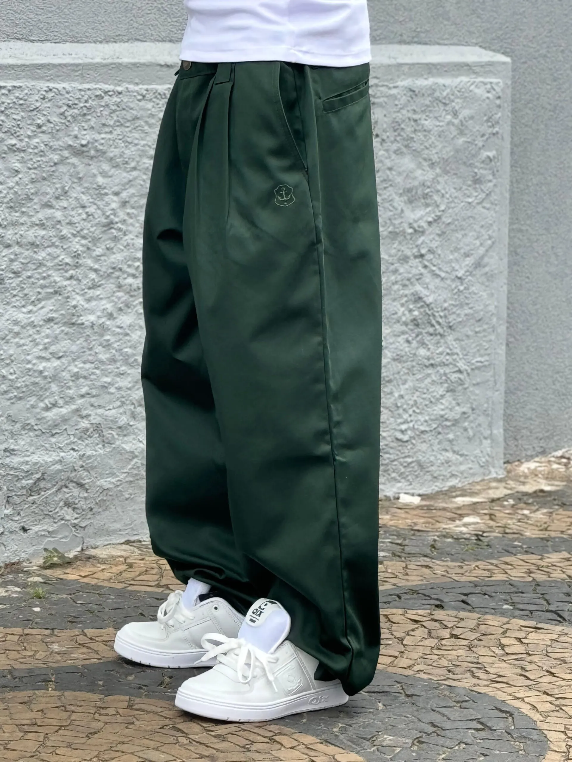 CALÇA CHINO TUPODE VERDE
