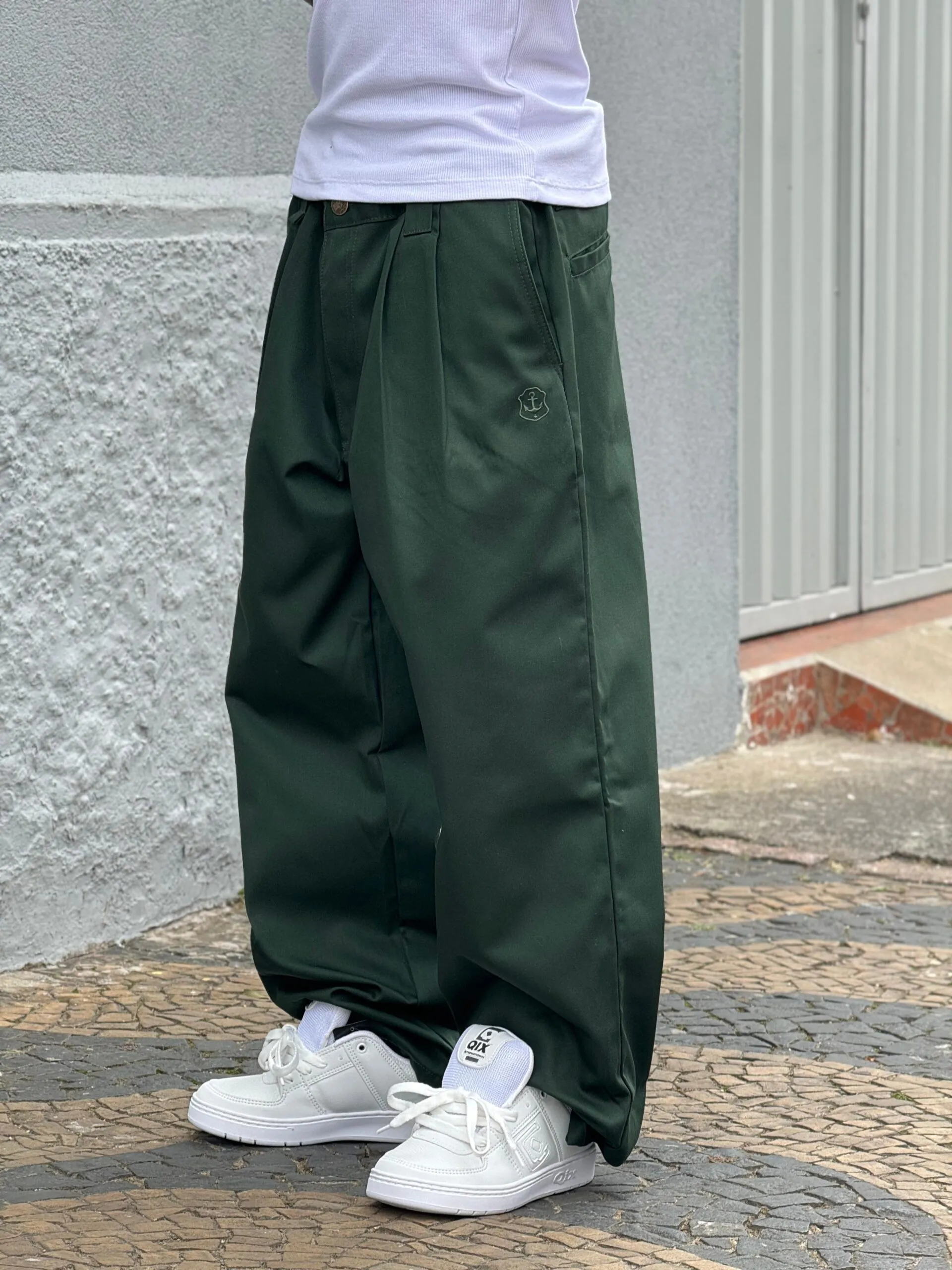 CALÇA CHINO TUPODE VERDE - Imagem 4
