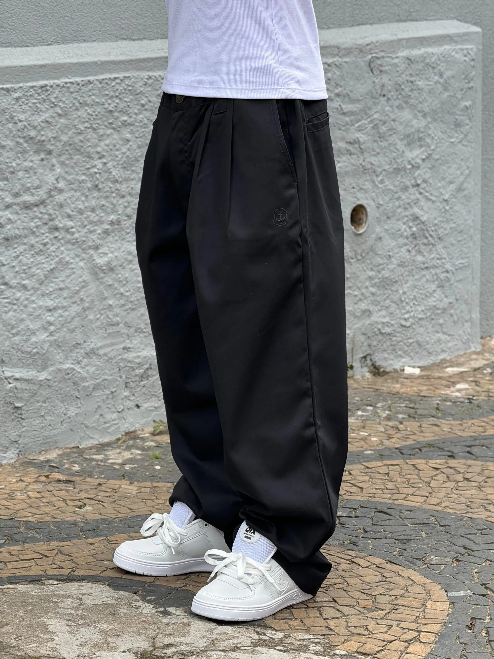 CALÇA CHINO TUPODE PRETA