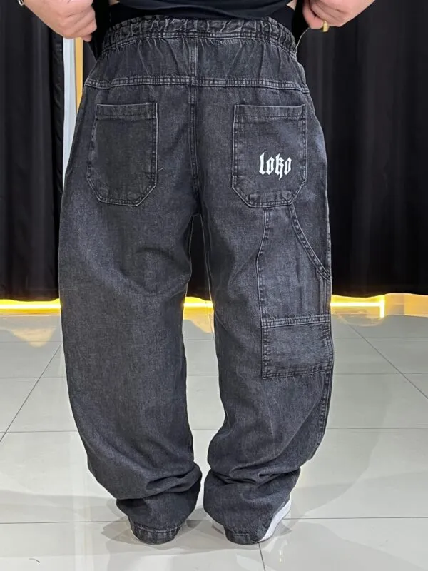 Calça Carpinteiro Loko Jeans Estonado Escuro - Imagem 3