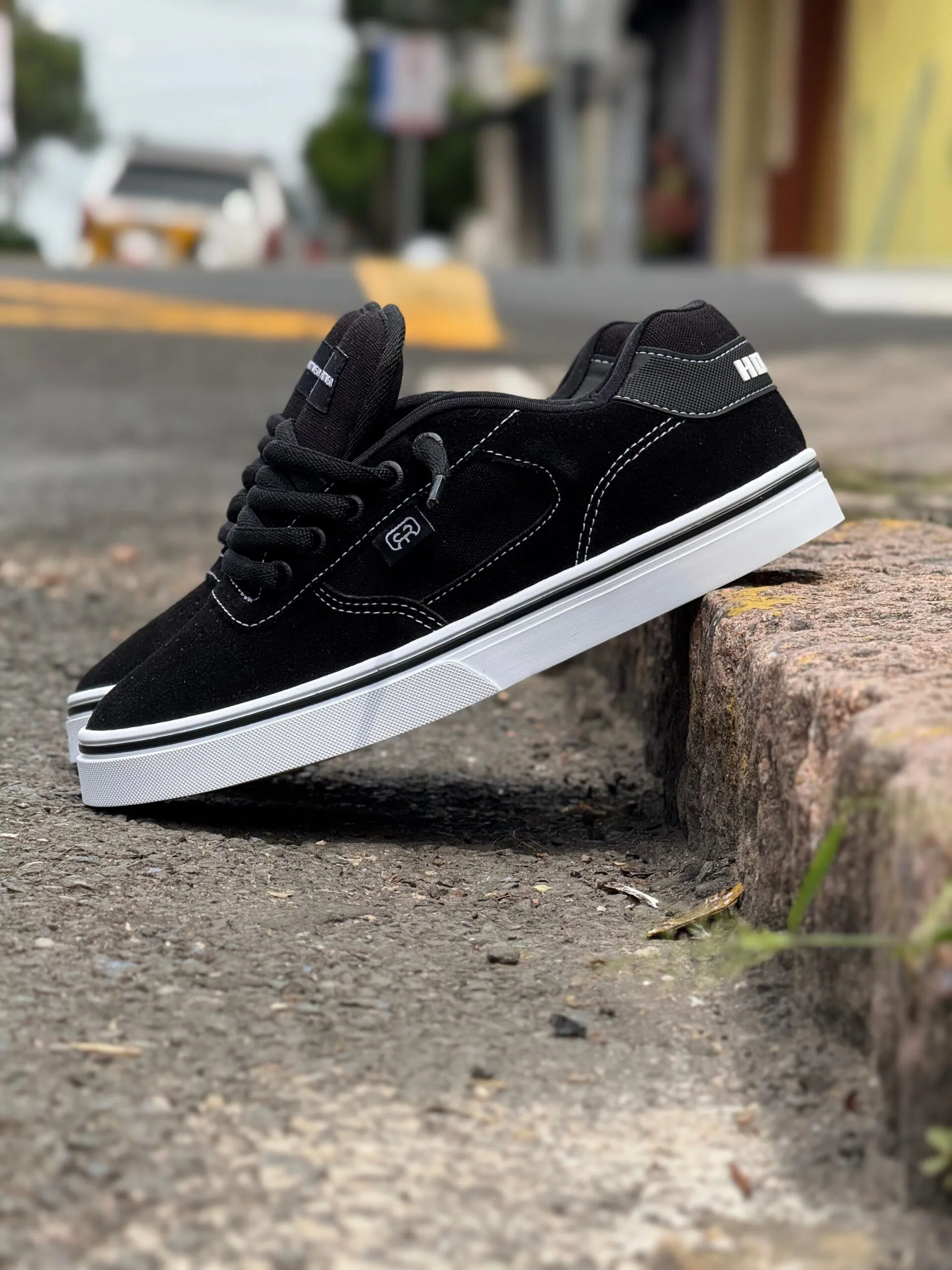 Tênis Hocks Flat Lite Black Line White - Imagem 9