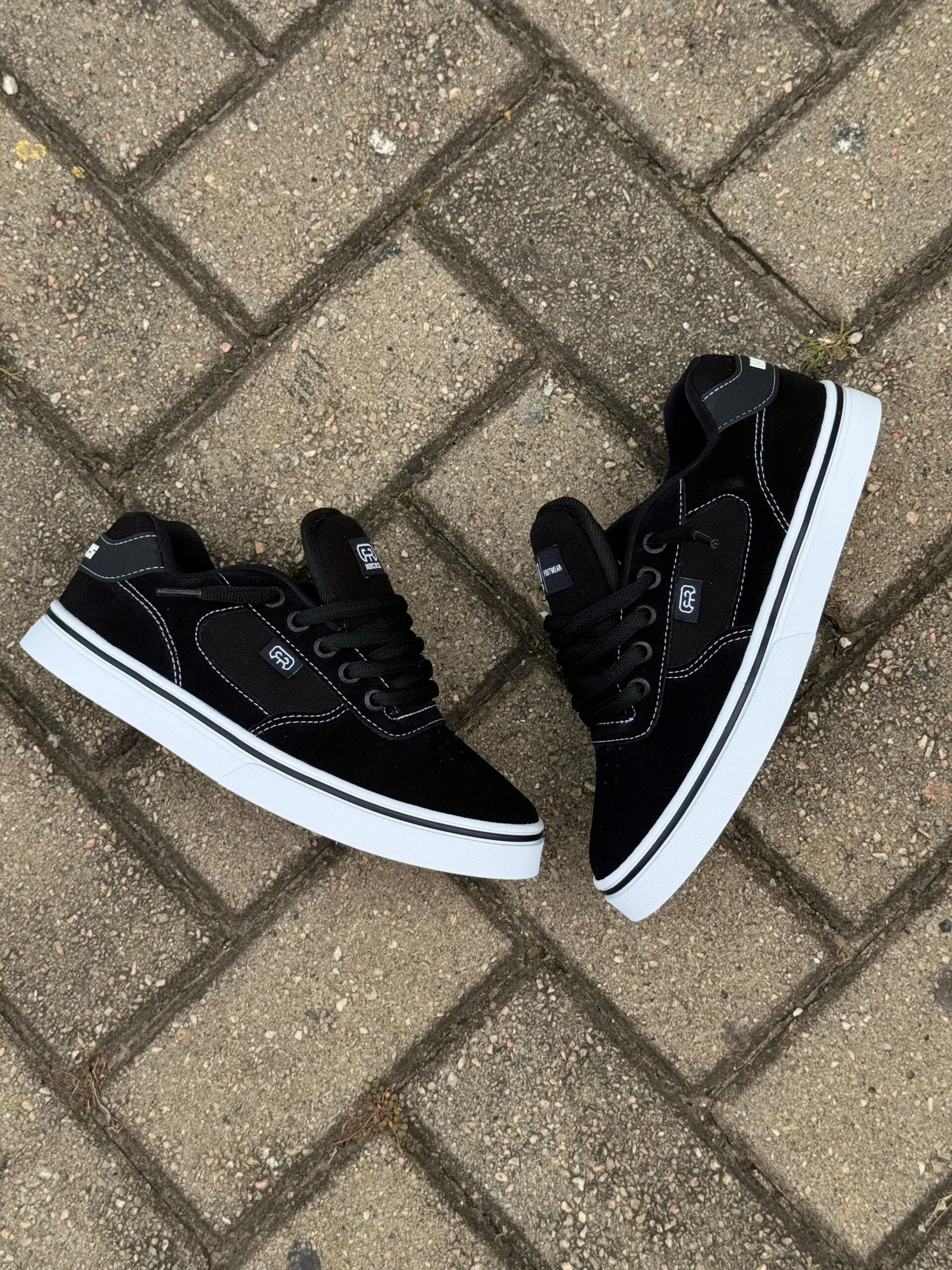 Tênis Hocks Flat Lite Black Line White - Imagem 3