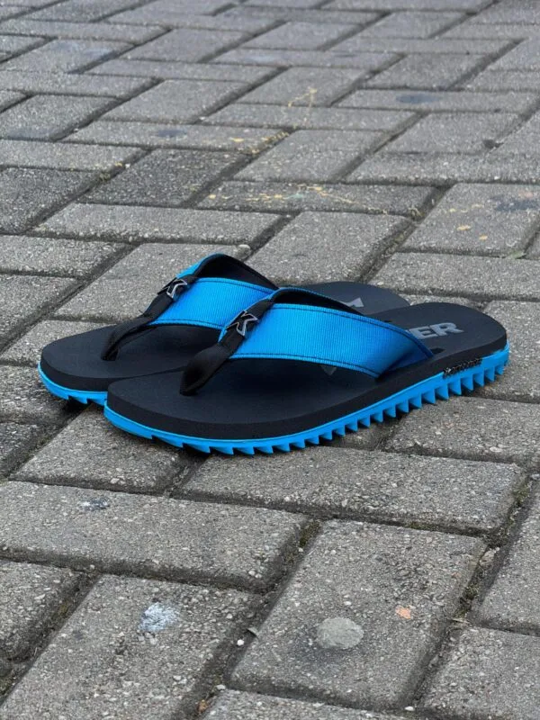 Chinelo Kenner Kivah Preto Azul - Imagem 4