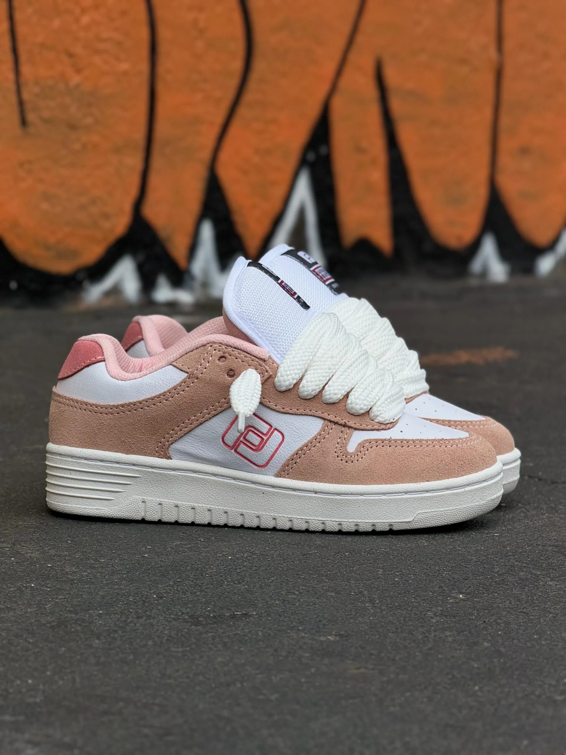 TÊNIS FREEDAY GRANDIR OX ROSA BRANCO