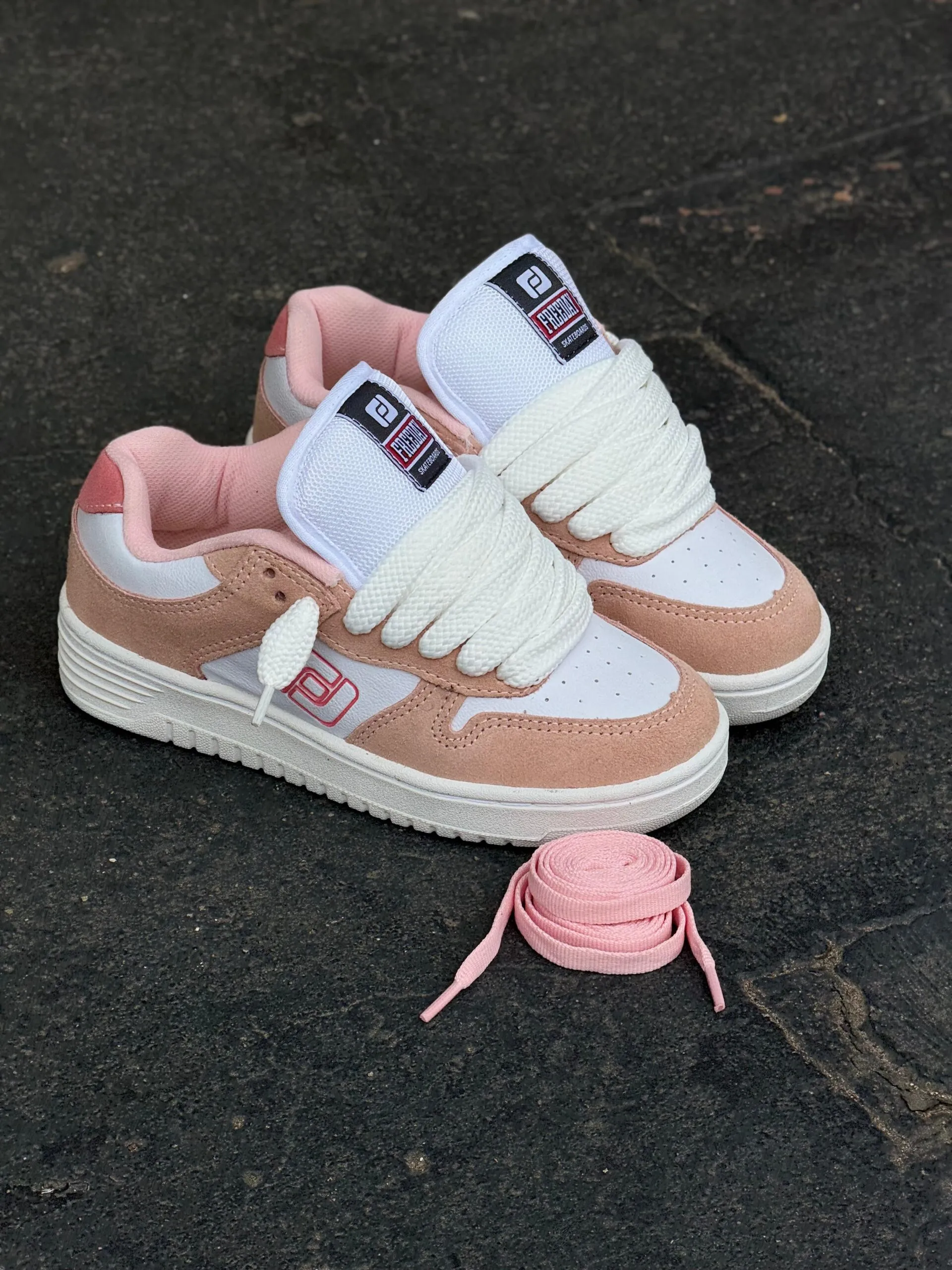 TÊNIS FREEDAY GRANDIR OX ROSA BRANCO - Imagem 11