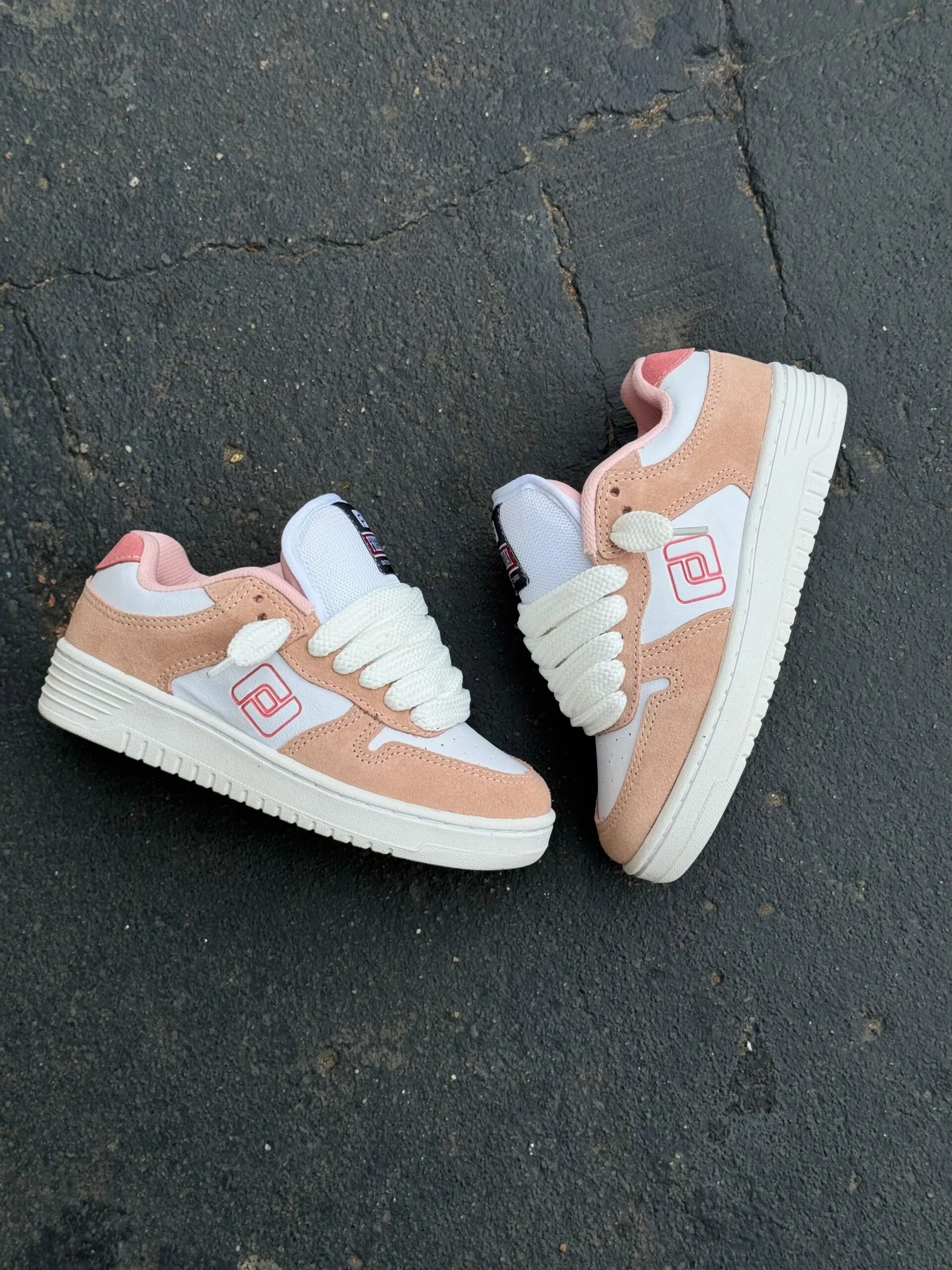 TÊNIS FREEDAY GRANDIR OX ROSA BRANCO - Imagem 6