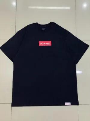 Camiseta Diamond Box Logo Preto