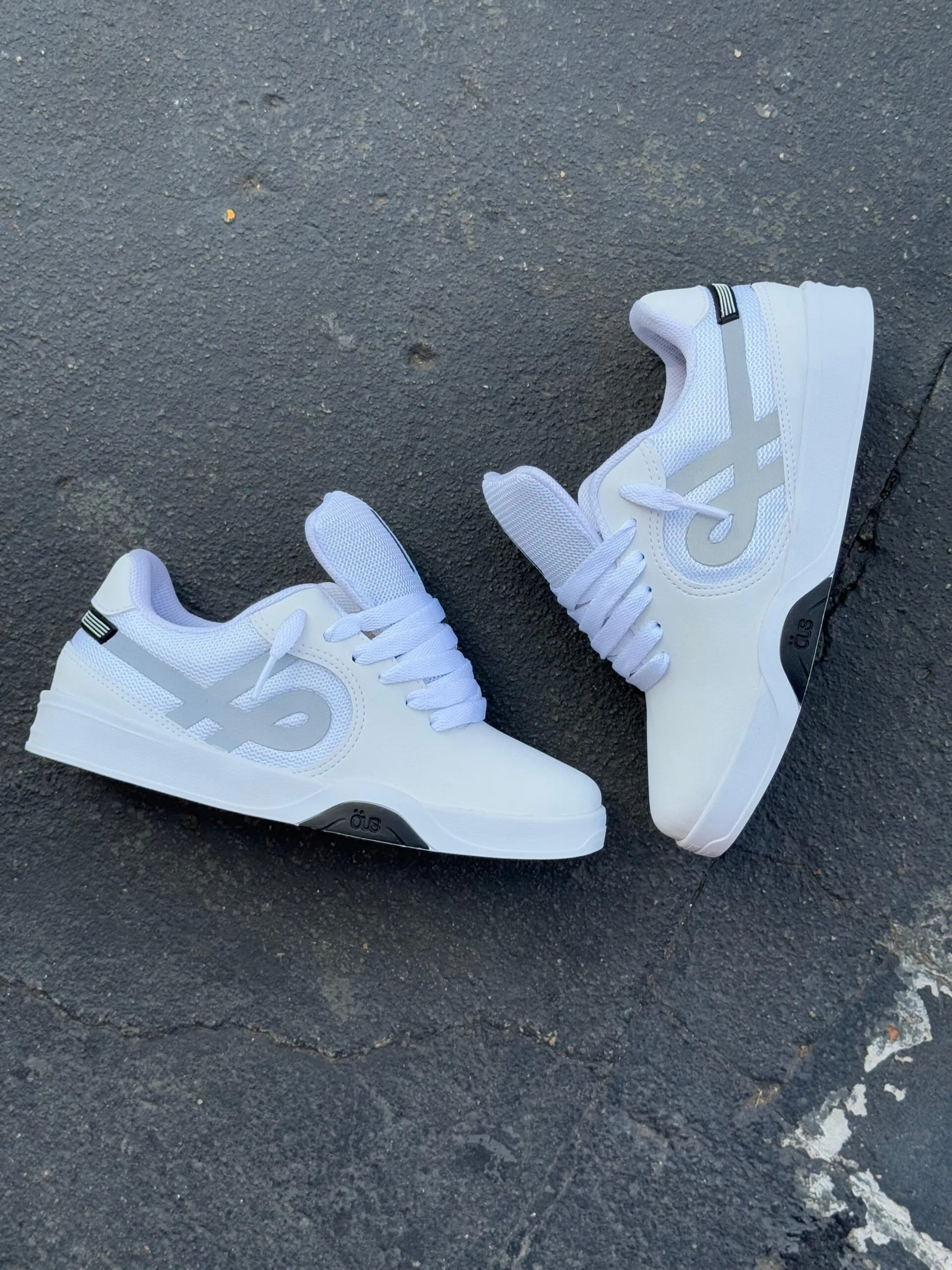 Tênis ÖUS Couro Imigrante Bco Reflex Preto - Imagem 6