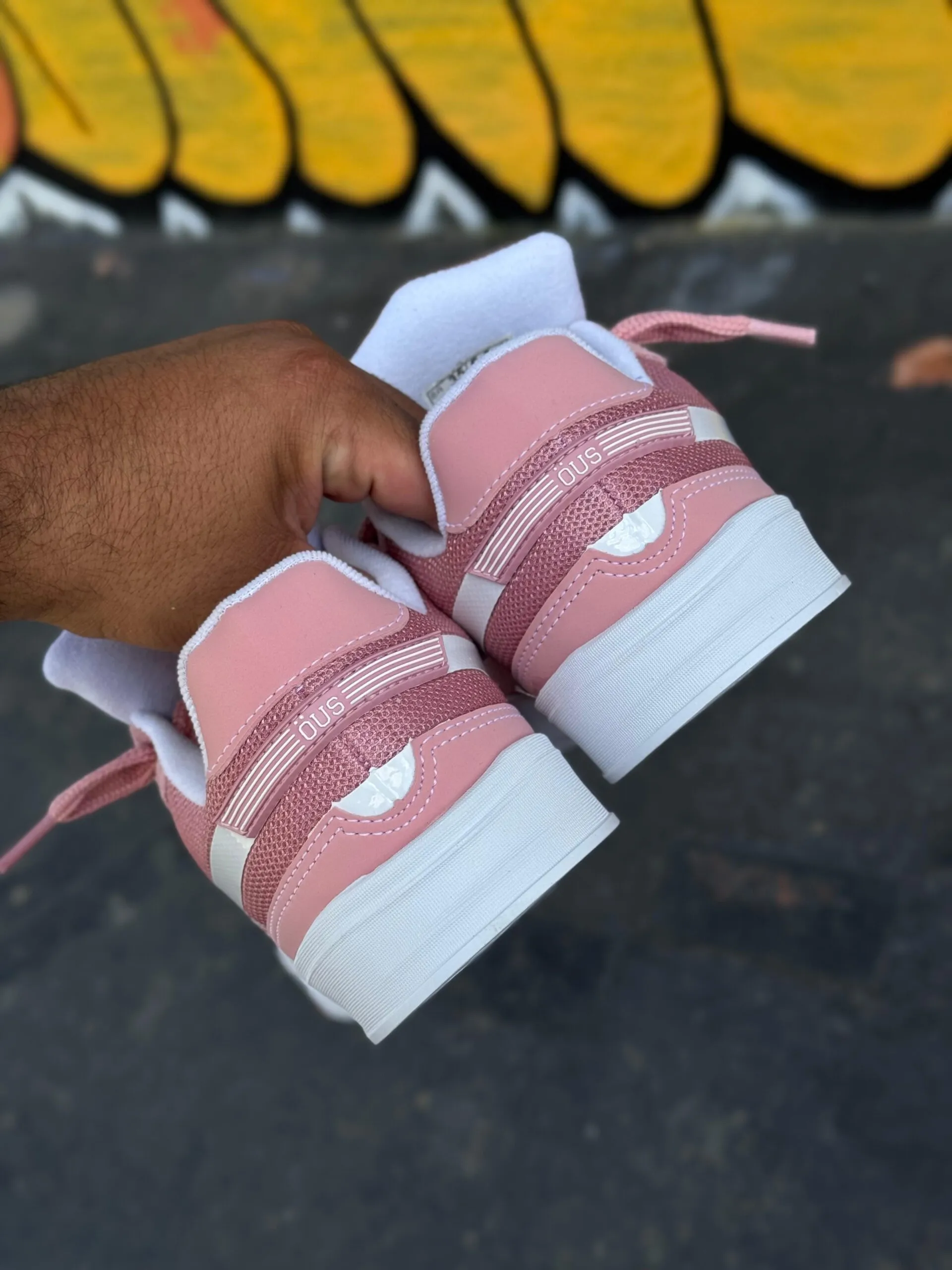 Tênis ÖUS Imigrante Serie X Coral Pink Essencial - Imagem 3