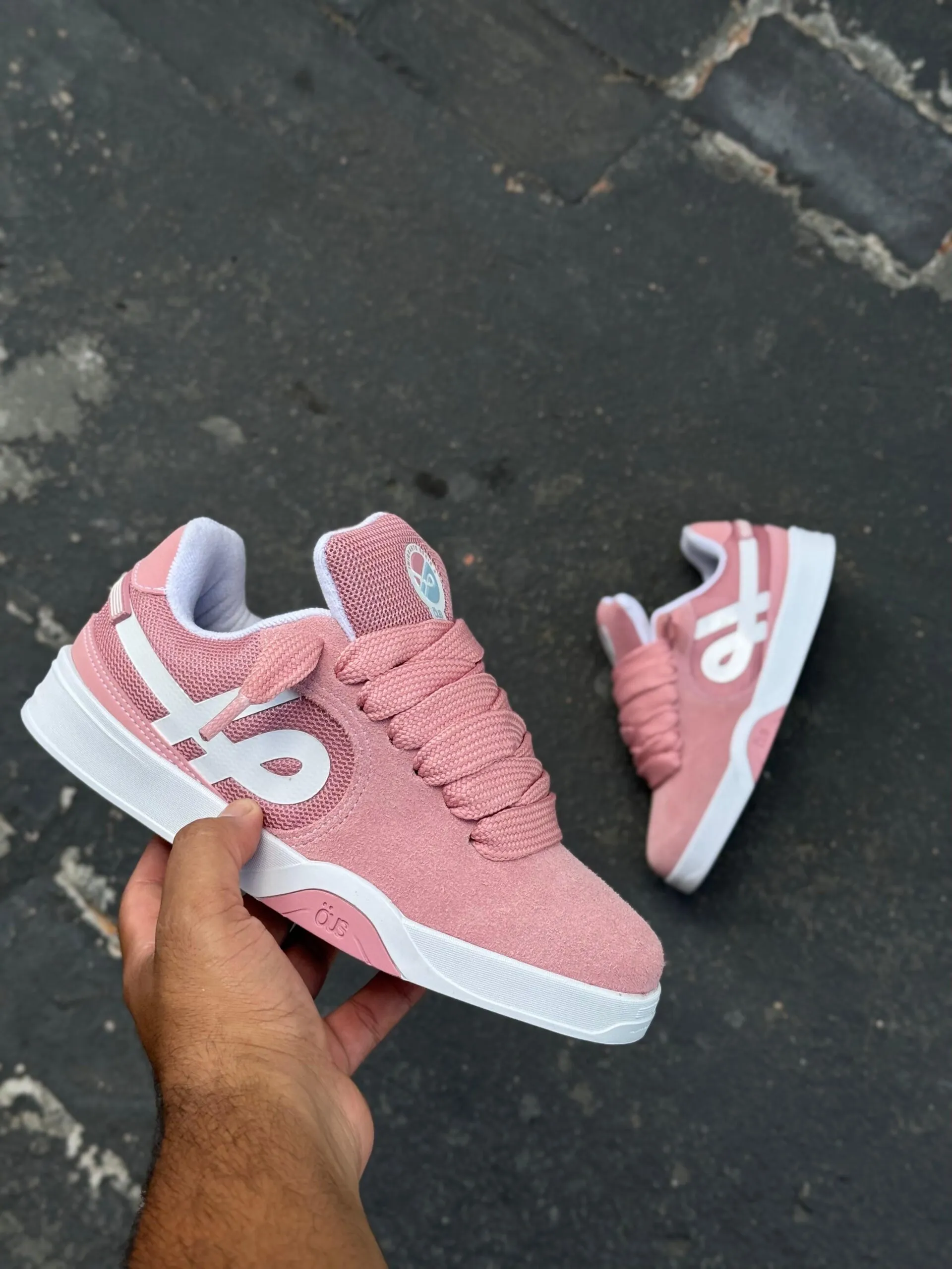 Tênis ÖUS Imigrante Serie X Coral Pink Essencial - Imagem 4