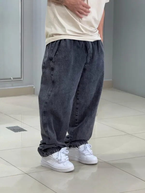 Calça Baggy Loko Jeans Estonado - Imagem 3