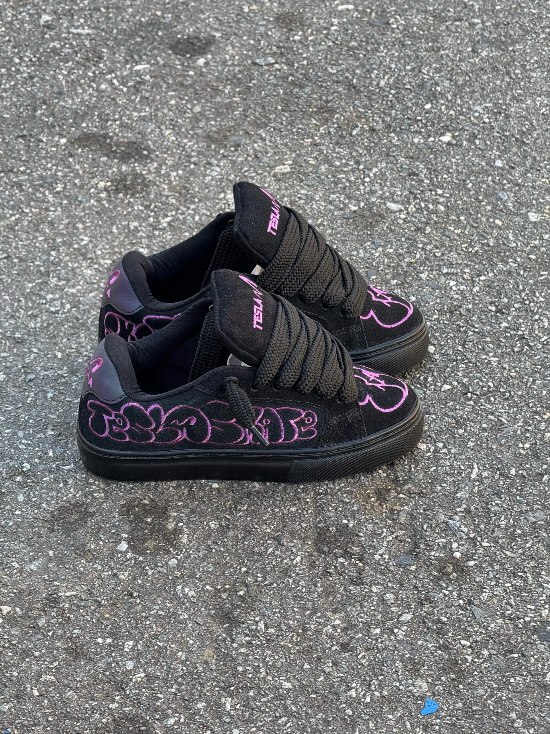 Tênis Tesla Hertz Black Purple Art - Imagem 6