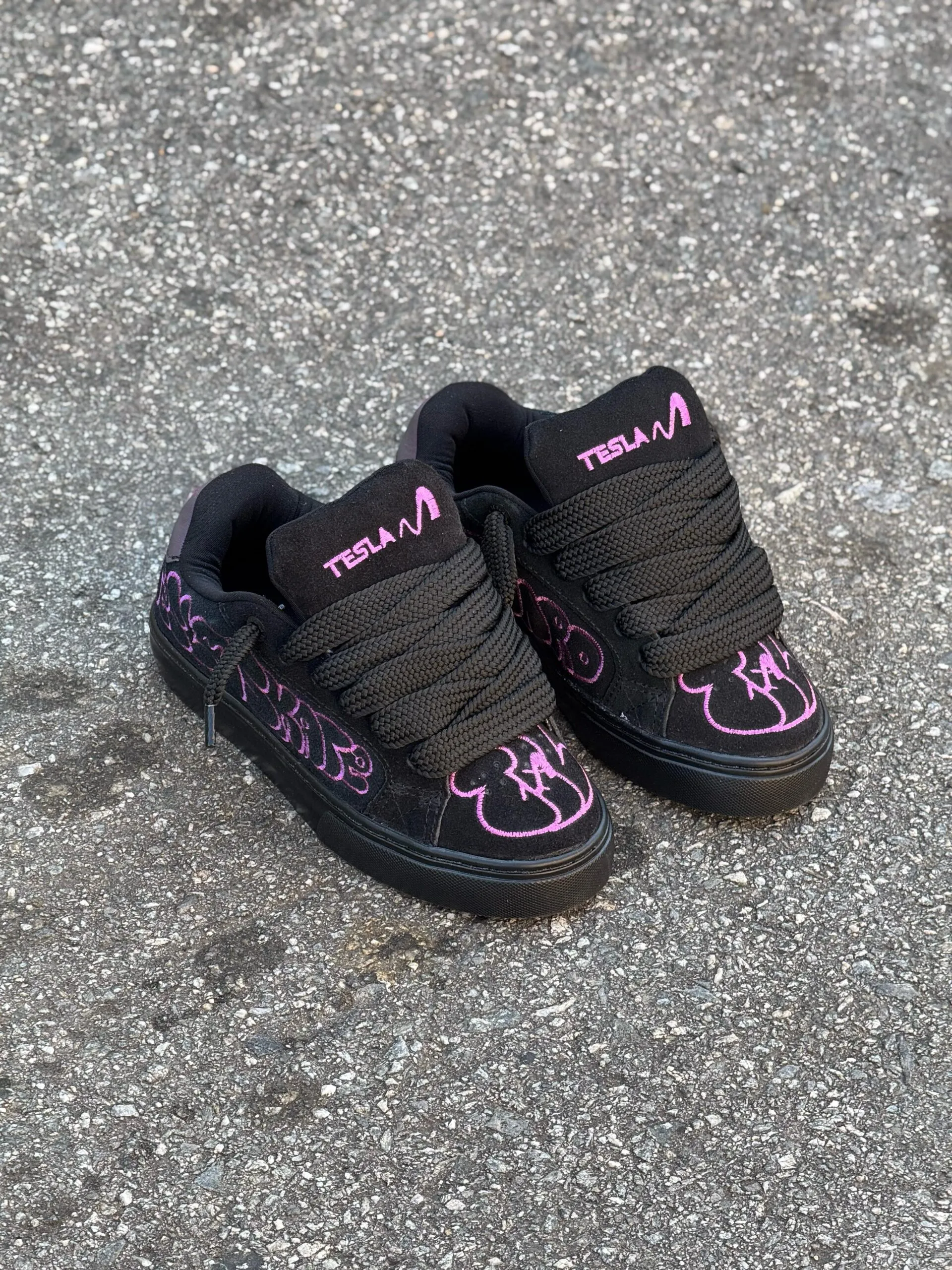 Tênis Tesla Hertz Black Purple Art - Imagem 4
