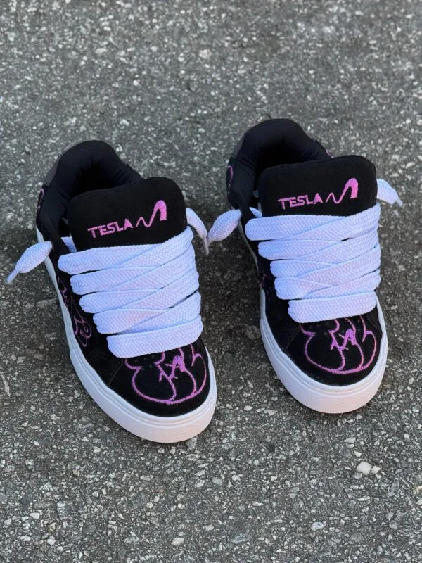 Tênis Tesla Hertz Black White Purple - Imagem 7