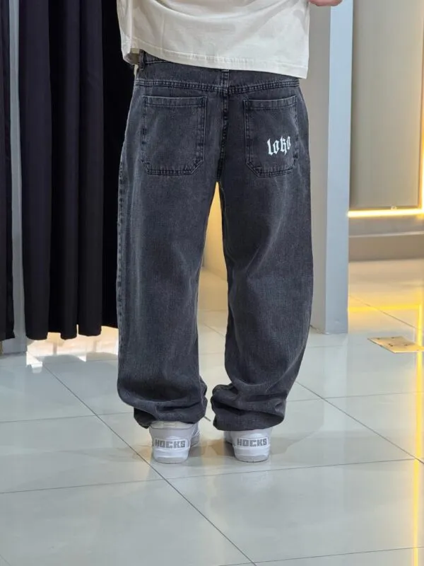 Calça Baggy Balão Jeans Estonado Loko - Imagem 2