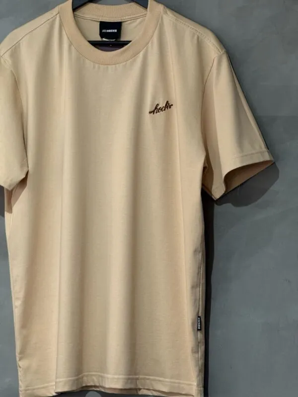 Camiseta Hocks Malha Classic Bege - Imagem 2