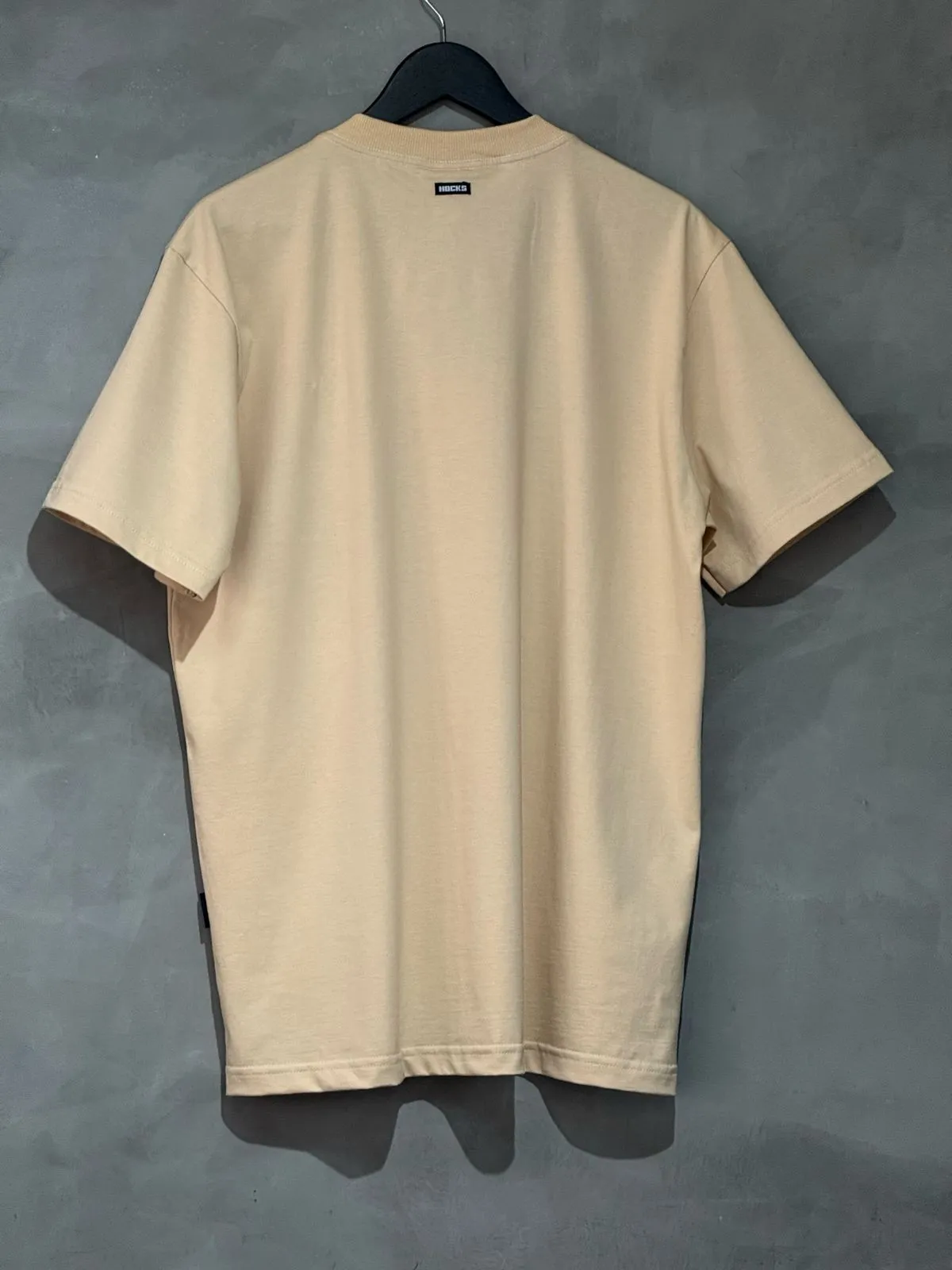 Camiseta Hocks Malha Classic Bege - Imagem 4