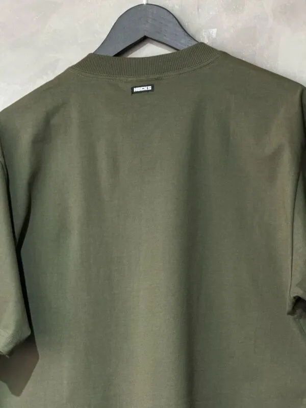 Camiseta Hocks Logo Bordado Verde - Imagem 5
