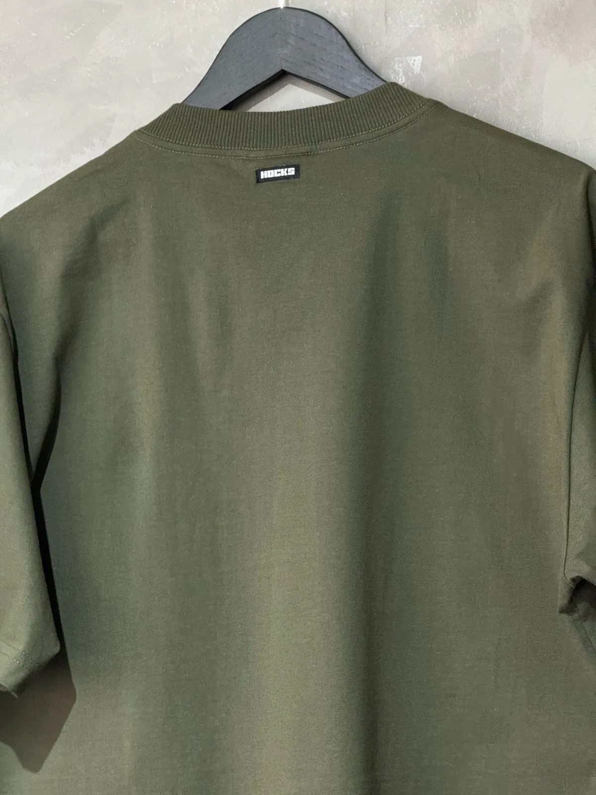 Camiseta Hocks Logo Bordado Verde - Imagem 5