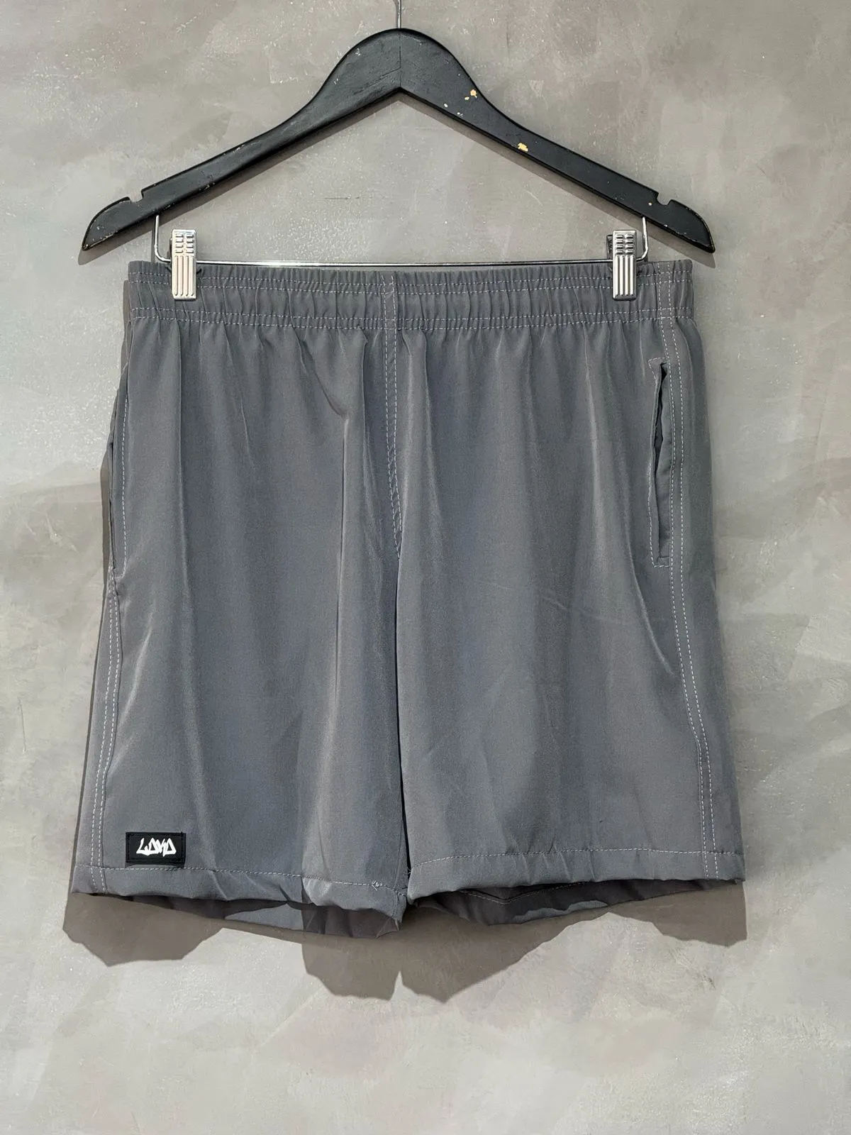 Shorts Tactel Loko Chumbo