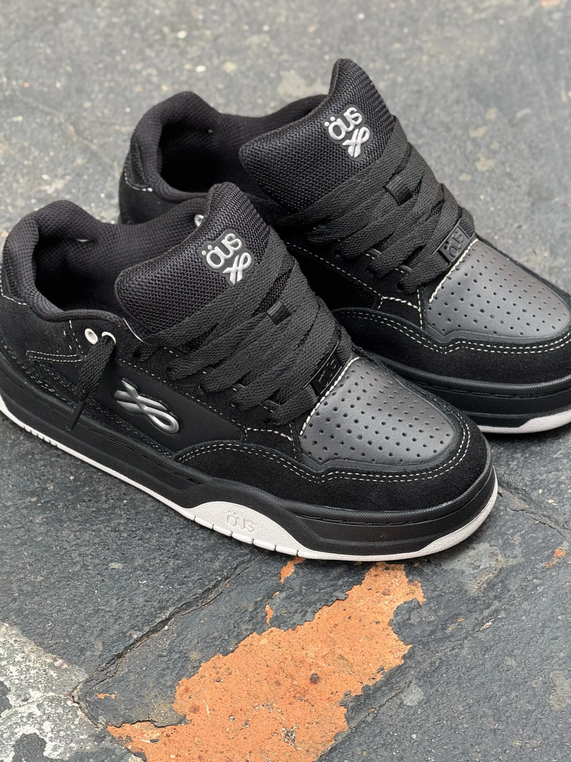 Tênis ÖUS Couro Söusa Preto Areia - Imagem 2